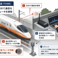 台湾高速鉄道（THSR）、大学生がSDRで通信を傍受・緊急ブレーキを誘発