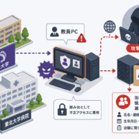 東北大学・東北大学病院、教員PCを踏み台とした不正アクセスで治験患者の個人情報が漏洩のおそれ