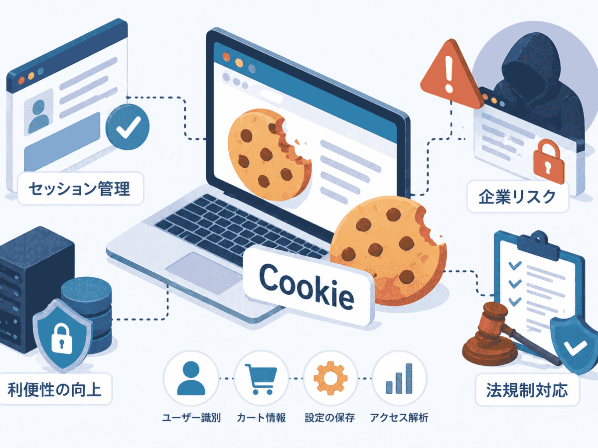 クッキー（Cookie）とは？-セッション管理の仕組みから企業リスク・法