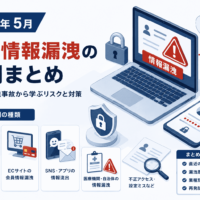 2026年5月 個人情報漏洩の事例 まとめ