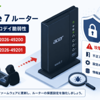 AcerのWave 7ルーターに2件のゼロデイ 脆弱性-(CVE-2026-49200,CVE-2026-49201)