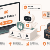 AnthropicがClaude Fable 5を一般公開-「危険すぎて公開できない」Mythos クラスをセーフガード付きで解禁