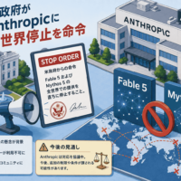 米政府がAnthropicにFable 5・Mythos 5の全世界停止を命令