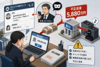 社長かたり「チャットグループ作って」、経理担当者が信じ込み5,880万円を不正送金