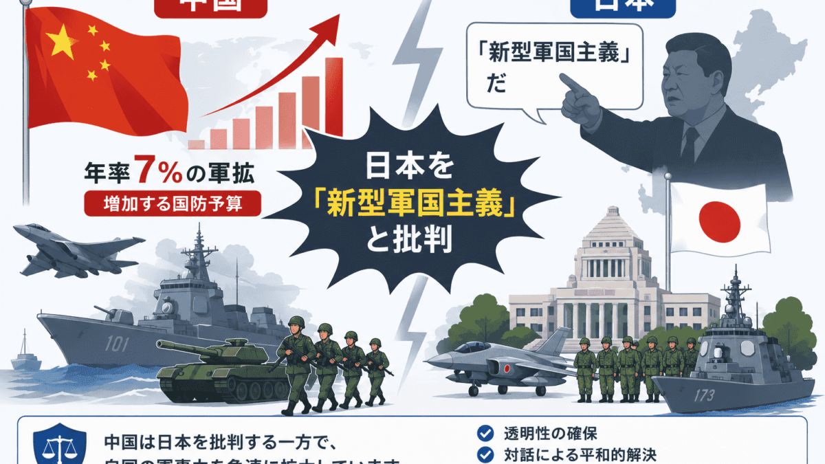 中国が日本を新型軍国主義と批判する一方で自国は年率7%の軍拡|安全 