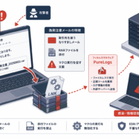 偽発注書メールのRAR 添付でフィルレスマルウェア「PureLogs」を配布するサイバー攻撃 キャンペーン