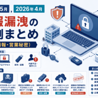 2026年5月,4月 情報漏洩の事例まとめ（機密情報・営業秘密）