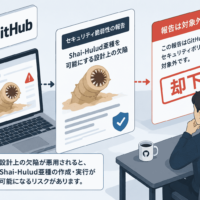 GitHubがShai-Hulud亜種を可能にする設計上の欠陥報告を「対象外」として却下