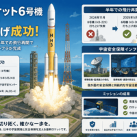 H3ロケット6号機（H3-30S）打ち上げ成功-8号機失敗から半年での飛行再開で宇宙安全保障インフラが完成