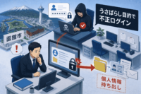 北海道函館市でうさばらし目的の同僚PCへ不正ログインし個人情報 持ち出し