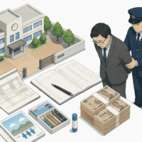 千葉県市川市の元小学校教頭を業務上横領容疑で逮捕、教材費など約350万円を学校口座から横領か