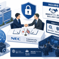 NECが英セキュリティ大手と能動的サイバー防御強化に向けたMOUを締結