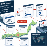 中国語圏PhaaSが日本を標的にサイバー攻撃-PayPay・JA銀行・楽天証券 等400超テンプレートでリアルタイム MFA 突破