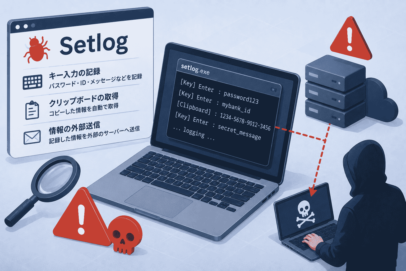 セットログ(Setlog)の危険性と概要を解説