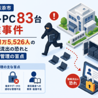 沖縄県浦添市 ノートPC83台盗難事件-全市民11万5,526人の個人情報流出の恐れと委託業者管理の盲点