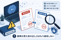 AIによる文書偽造の急増、書類の見た目の正しさはもう通用しない