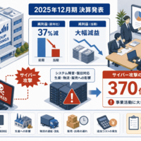 アサヒ グループホールディングス、2025年12月期決算を発表-純利益37%減、サイバー攻撃の影響は370億円弱