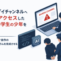 バンダイチャンネルへ不正アクセスした当時中学生の少年を逮捕-生成AIで自作のプログラムを完成させる
