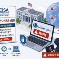CISA、SharePointの積極的な悪用が続く脆弱性への緊急パッチ適用を要請(CVE-2026-56164)