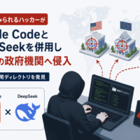 中国系とみられるハッカーがClaude CodeとDeepSeekを併用し3カ国の政府機関へ不正アクセス