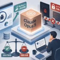 Claude Opus 5リリース—脆弱性発見はMythos 5に迫るが、エクスプロイト生成は大幅に制限。セキュリティ担当者が知るべき制限と活用の境界線