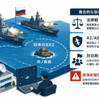中国・ロシア艦艇が沖ノ鳥島の日本EEZ内で実弾射撃 訓練-A2/AD構築・対日政治圧力が重なる複合的な狙い