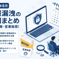 2026年6月 情報漏洩の事例まとめ（機密情報・営業秘密）