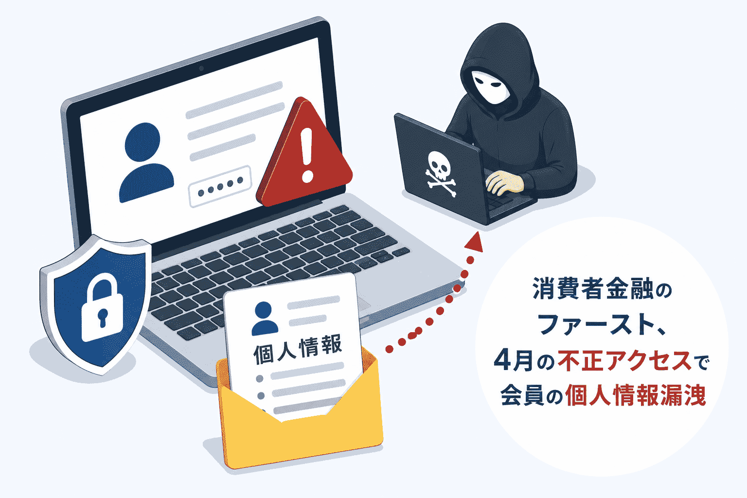 消費者金融のファースト、4月の不正アクセスで会員の個人情報漏洩
