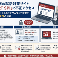 福岡大学の就活対策サイト「SMART SPI」に不正アクセス、運営先ノストラムのランサムウェア 被害で個人情報漏洩の恐れ
