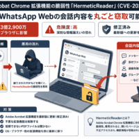 Adobe Acrobat Chrome 拡張機能の脆弱性「HermeticReader」(CVE-2026-48294)、WhatsApp Webの会話内容を丸ごと窃取可能に-3億2,900万ブラウザに影響、修正済み