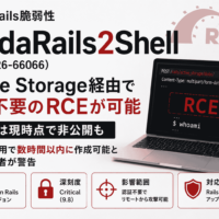 KindaRails2Shell(CVE-2026-66066)-Active Storage経由で認証不要のRCEが可能なRails緊急脆弱性、PoCは現時点で非公開もAI利用で数時間以内に作成可能と発見者が警告