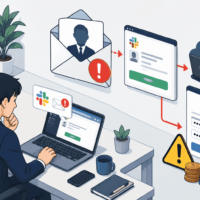 コクヨ、役員・従業員を装うSlack 偽招待メールを確認、参加後に口座情報を要求