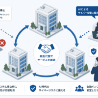 3メガバンク、AIによるサイバー攻撃に備えシステム停止時の相互代替