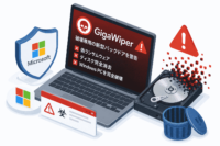 Microsoft、破壊専用の新型バックドア GigaWiperを警告-偽ランサムウェアやディスク完全消去でWindows PCを完全破壊
