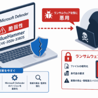 Microsoft Defenderの脆弱性BlueHammer(CVE-2026-33825)がランサムウェア 攻撃に悪用