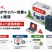 ニチレイ、サーバがサイバー攻撃を受けたと確認-7月17日より業務再開へ、個人情報漏えいの可能性も継続調査