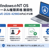 WindowsのNT OSカーネル権限昇格 脆弱性 CVE-2026-42980のPoCが公開