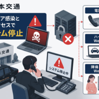 日本交通、マルウェア感染と不正アクセスでシステム停止-電話配車やハイヤーWeb受注、陣痛タクシーWeb登録に影響日本交通、マルウェア感染と不正アクセスでシステム停止-電話配車やハイヤーWeb受注、陣痛タクシーWeb登録に影響