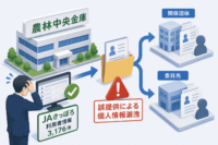 農林中央金庫、JAさっぽろ利用者3,176件の個人情報を関係団体と委託先へ誤提供し個人情報漏洩
