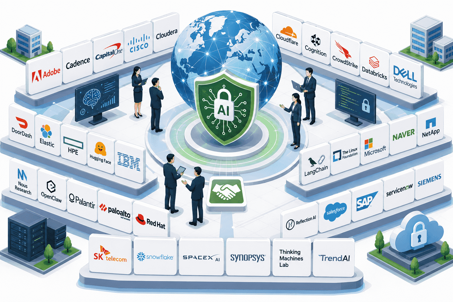 NVIDIA主導のAI セキュリティ連合「Open Secure AI Alliance」が発足 日本企業含む約37社が参加