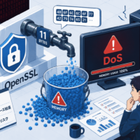 OpenSSLに「HollowByte」と呼ばれるDoS脆弱性-わずか11バイトのペイロードでメモリを枯渇させる新手口