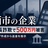 佐賀県 鳥栖市の企業がニセ社長詐欺で500万円被害、SNSグループ作成から送金を指示