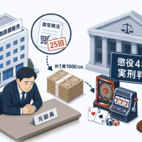 神商鉄鋼販売・元部長に懲役4年の実刑判決-約5年間で25回の架空発注、1億1000万円をギャンブルに流用