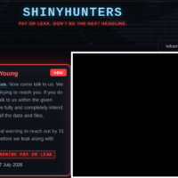 ShinyHuntersがアーンスト・アンド・ヤング(EY)へのサイバー攻撃を主張
