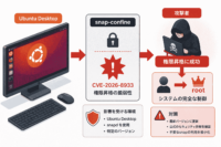 Ubuntu Desktopのsnap-confine に権限昇格の脆弱性CVE-2026-8933