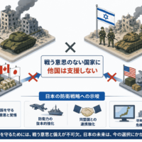 戦争時、戦う意思のない国家に他国は支援しない-ウクライナ・イスラエルの教訓と日本の防衛戦略への示唆