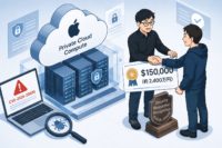 Apple Private Cloud Computeの脆弱性 CVE-2026-20685の発見者へAppleから報奨金 15万ドル（約2,400万円）