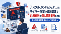 アスクル、ランサムウェアによるサイバー攻撃の追加調査で約60万件の個人情報漏洩の恐れ-個人情報保護委員会から行政指導も