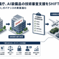 防衛装備庁、AI装備品の技術審査支援をSHIFTに委託-「責任あるAI」ガバナンスの実装進む