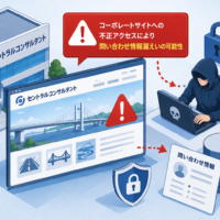 セントラルコンサルタント、コーポレートサイトへの不正アクセスで問い合わせ情報漏えいの可能性